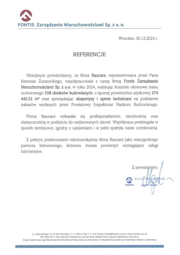 Referencje Fontis